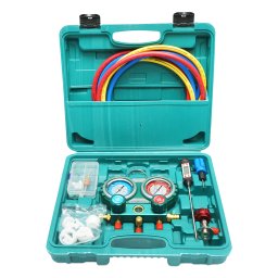 Trusa verificare si încarcare instalatii aer conditionat auto R22, R32, R134a, R410a