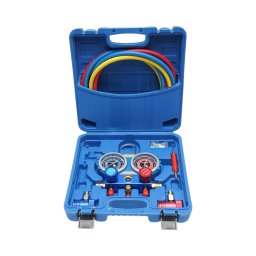 Trusa verificare si încarcare instalatii aer conditionat auto R22/R32/R134a/R410a