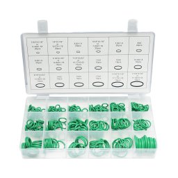 Trusa O-ring verde pentru aer conditionat auto, 270 piese