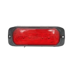 Lampa laterala de gabarit LED rosie 12-24V, 132x46 mm, Breckner Germany