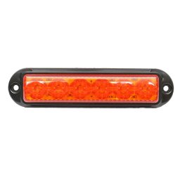 Lampa laterala gabarit LED galbena 12-24V 155x37 mm, Breckner Germany