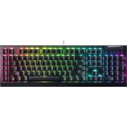 Tastatura Blackwidow V4 X YellowSw RGB LED USB Negru