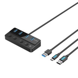 CHWBF, 4 x USB 3.0, Negru
