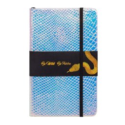 Carnet A5 - Be Wild - Iridescent Snake Skin