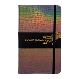 Carnet A5 - Be Wild - Crocodile Yellow Leaves