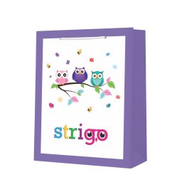 Punga cadou hartie, 17,9x22,5x10 cm 210 gsm