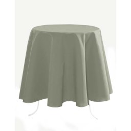 Fata De Masa Nelson 180cm Diametru, Culoare Verde Deschis, 100% Poliester