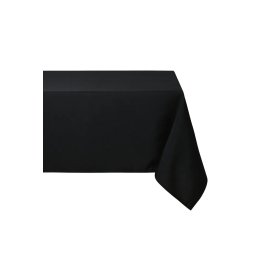 Față De Masă Nelson 145X200 Cm, Culoare Negru, 100% Poliester