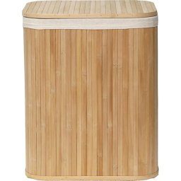 Coș Rufe Bambus / In Mare Cu Capac 43,5X34,5X54 Cm – Bamboo / In Organizatoare Baie