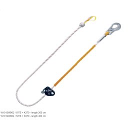 Lonjă Singing Rock Site cu conector K370, 4m