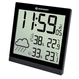Statie meteo Bresser JC 7004404CM3000, termometru, higrometru, alarma
