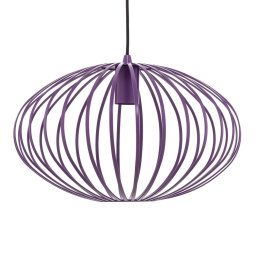 Lustra suspendată Lindby Maivi, din metal, soclu E27, mov