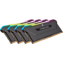 Memorie RAM Corsair Vengeance RGB CMH32GX4M4E3200C16 | 32GB, DDR4, 3200MHz, RGB