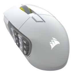 Mouse Gaming CORSAIR SCIMITAR ELITE WIRELESS SE | 33000 DPI, Wireless, Optical, Alb