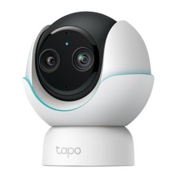 Camera smart baby monitor TP-Link Tapo C840, Dual-Lens 2K QHD 4MP + 1080p, Pan/Tilt 360, IR 940nm/850nm, WiFi 2.4/5GHz, microfon si difuzor, microSD 512GB