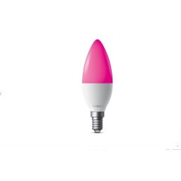 Bec inteligent multicolor TP-Link Tapo L430C, E14, B38, 470 lm, 2500K-6500K, WiFi 2.4GHz, set 2 buc.