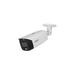 Camera supraveghere IP Dahua 5MP WizSense, Smart Dual Light IR 50m si lumina calda 40m, lentila varifocala 2.7-13.5mm, microfon dual, difuzor, alarma audio-vizuala, PoE, microSD, IPC-HFW3549T1-ZAS-PV-S5