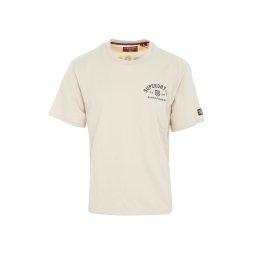 SUPERDRY T-Shirt D3 Ovin Heritage Biker Loose M1012350A 1ki rainy day grey