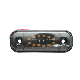 Lampa laterala de gabarit slim LED 12-24V fumurie 89x32 mm Breckner