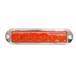 Lampa laterala LED galbena 12-24V, 4 functii, 155x37 mm, Breckner