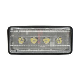 Proiector LED dreptunghiular John Deere 140x60 mm, cod OEM RE37450