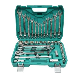 Trusa chei tubulare 8-32 mm si chei fixe 8-24 mm, 41 piese Breckner