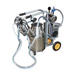 Aparat de muls vaci 1 post, 650W, bidon inox 25L, 4 mansoane
