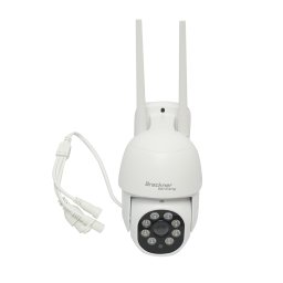 Camera de supraveghere WiFi 8MP PTZ 360°, detectie umana si night vision