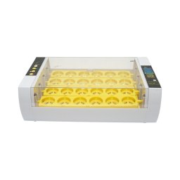 Incubator automat 24 oua 60W, 220V cu rotire automata, control temperatura, umiditate, afisaj digital