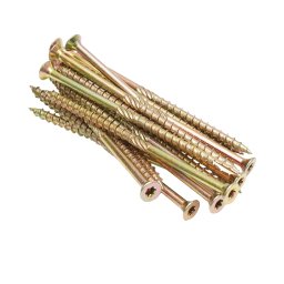 Surub autofiletant pentru lemn 8x160 mm, TX40, cap înecat, 50 bucati