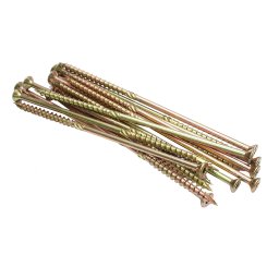 Surub autofiletant pentru lemn 8x220 mm, TX40, cap inecat, 50 buc/cutie