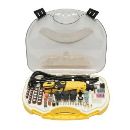 Set mini freza biax Crownman 185W, 9 trepte, 211 accesorii