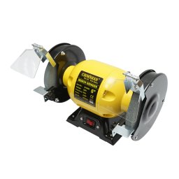 Polizor de banc Crownman 250W, 2950 rpm, disc abraziv 150 mm