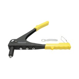 Cleste popnituri profesional din otel 250 mm, 4 capete interschimbabile Crownman