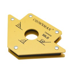 Suport magnetic pentru sudura Crownman 22.6 kg, unghiuri 45°, 90° si 135°
