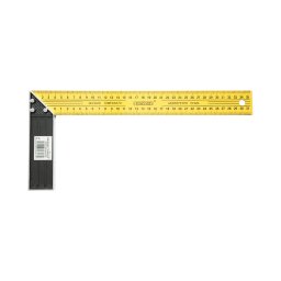 Echer de tamplarie profesional 350 mm, maner aluminiu, otel carbon Crownman