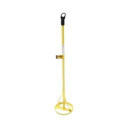 Paleta amestecator pentru vopsea, adeziv si mortar, tija hexagonala 400x80x8 mm Crownman