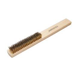 Perie de sarma universala din lemn 6x20 randuri pentru curatare Crownman