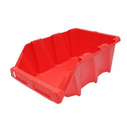Cutie din plastic pentru depozitare rosie 490x300x195 mm, Breckner