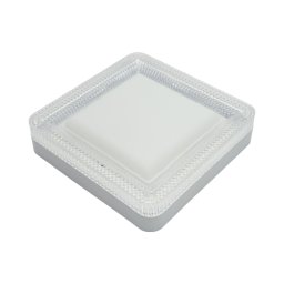 Plafoniera LED aplicata 24W, lumina rece 6500K, IP20, 180x180 mm