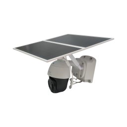 Camera supraveghere 4G PTZ 2MP cu panou solar, baterie si detectie PIR