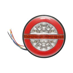 Lampa stop spate LED 12-24V cu 4 functii, diametru 140 mm FR0451