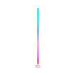 Lampa de podea LED RGB dimabila cu telecomanda si mod muzica, 150 cm