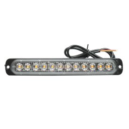 Lampa gabarit LED galbena 12-24V, 12 LED-uri, 190x30x12 mm
