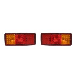 Set lampi stop spate LED 24V pentru camion si remorca 345x145x25 mm