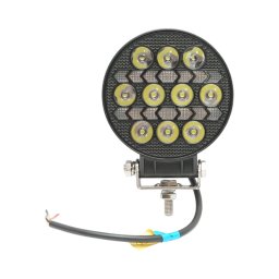 Proiector LED rotund 36W cu DRL alb-galben, 9-80V, IP67, Breckner