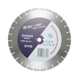 Disc diamantat segmentat 400x25,4 mm pentru beton armat si piatra dura
