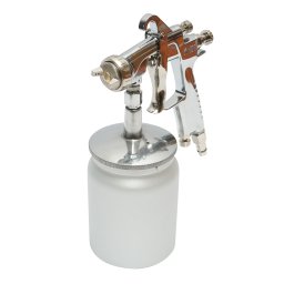 Pistol de vopsit cu aer comprimat HVLP 600 ml, duza 2 mm, max. 5 bar