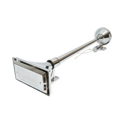 Claxon pneumatic cu 1 trompeta 640 mm, 12V/24V, pentru compresor aer