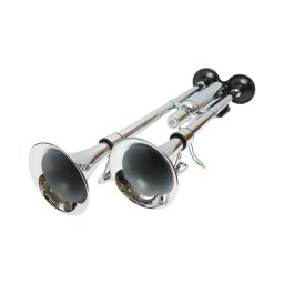 Claxon 2 trompete 12V/24V pentru compresor de aer